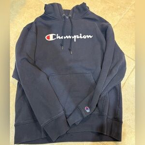 Champion Dark Blue Pullover Hoodie